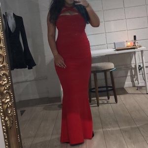 Beautiful red prom dress for any occasion